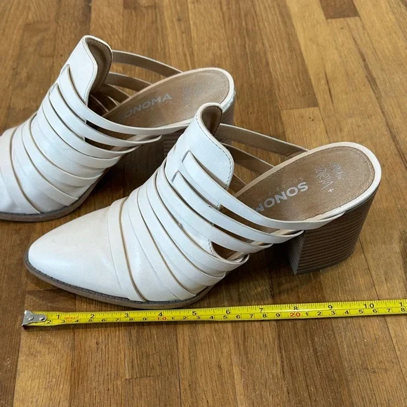 *last chance* Sonoma | Women's Cream Strappy Mules - Picture 14 of 16